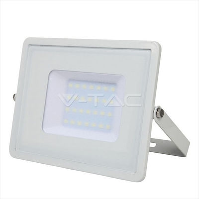 V-TAC Στεγανός Προβολέας LED 10W Θερμό Λευκό 3000K IP65