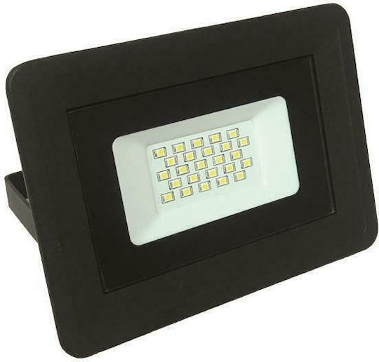 Eurolamp Waterproof LED Floodlight 20W Natural White 4000K IP65