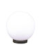 Eurolamp Lamp Globe Outdoor IP54 for Socket E27 Black