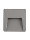 Eurolamp Waterproof Wall-Mounted Outdoor Ceiling Light IP65 with Integrated LED Gray