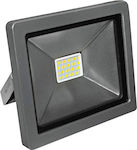 Adeleq Waterproof LED Floodlight 20W Warm White 3100K IP65