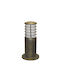 Adeleq Outdoor Small Post Lamp E27 Bronze