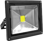 Adeleq Waterproof LED Floodlight 20W Warm White 3100K IP65