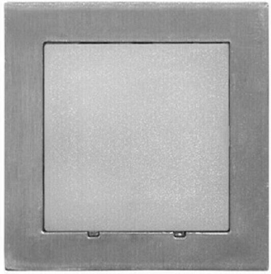 Adeleq Επιτοίχια Εξωτερική Πλαφονιέρα LED IP54 0.6W με Μπλε Φως 7.1x7.1εκ.