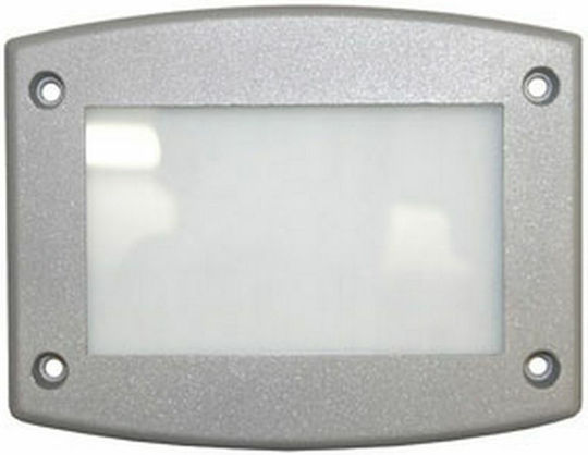 Adeleq Support Frame for Lighting Fixtures made of Aluminum 9674 Grey Silver 3-967496
