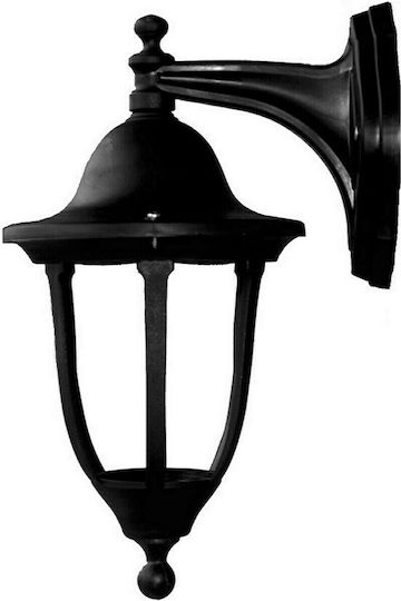 Heronia LP-501AN Wall-Mounted Outdoor Lantern E27 IP23 5x21x16.5εκ.