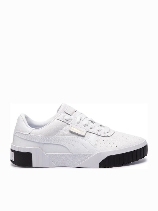 Puma Cali Γυναικεία Sneakers Λευκά