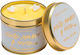 Bomb Cosmetics Duftkerze Amber & Musk Tinned Candle Gefäß Gelb 243gr 1Stück