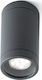 Faro Barcelona Olot Outdoor Ceiling Spot GU10 in Black Color 71374