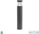 Faro Barcelona Giza Small Post Outdoor Floor Lamp 12W with Warm White Light IP54 Black