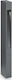 Ideal Lux Mercurio Outdoor Floor Lamp Small Post 15W IP44 for G9 Light Bulb Gray
