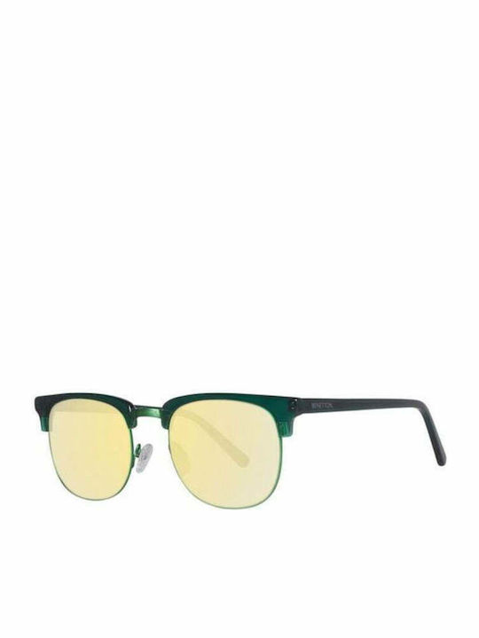 Benetton Men's Sunglasses with Green Plastic Frame BE997S 04