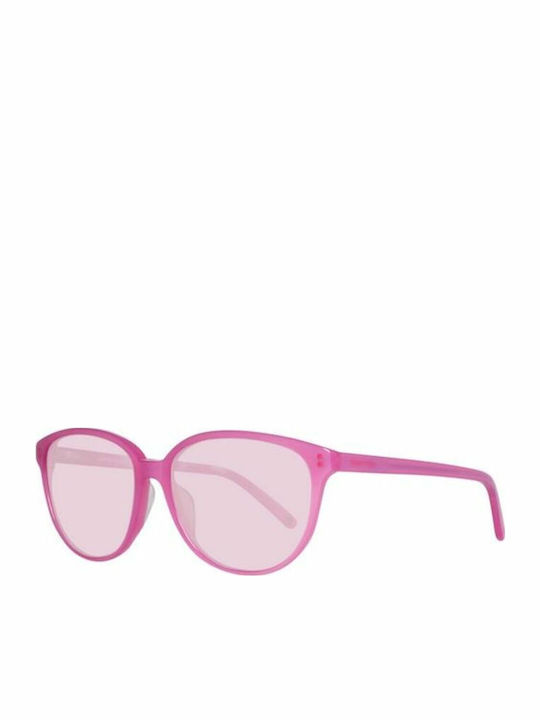 Benetton Women's Sunglasses with Pink Plastic F...