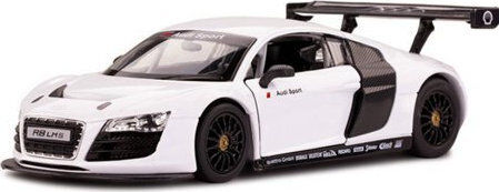 Rastar Die Cast Audi R8 1:24 (2 Σχέδια) Αυτοκινητάκι 1:24 για 3+ Ετών (Διάφορα Σχέδια) 1τμχ