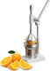 Beper Table Press Orange of Stainless Steel In Silver Colour