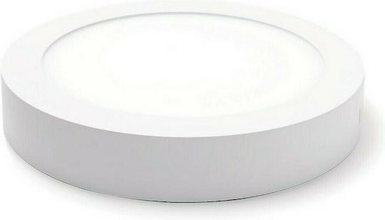 Geyer Rund Vertieft LED Panel 18W mit Warmes Weiß Licht 3000K