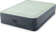 Intex Camping Air Mattress Supersize with Embedded Electric Pump 203x152x46cm