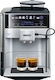 Siemens Automatische Espressomaschine 1500W Druck 15bar mit Mahlwerk Silber TE653311RW