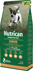 Nutrican Junior 15kg Ξηρά Τροφή για Κουτάβια με Καλαμπόκι, Κοτόπουλο και Ρύζι
