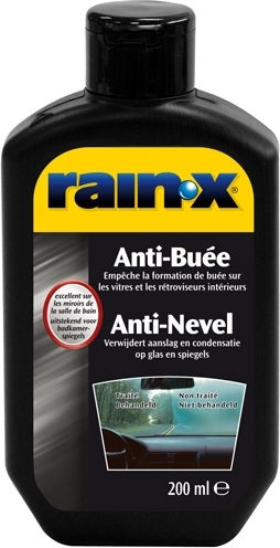 Rain X Anti Fog Anti-fog Liquid Car Windows 200ml 26022