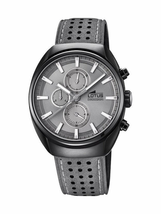 Lotus Watches Ανδρικό Ρολόι 41mm Χρονογράφος Μπ...