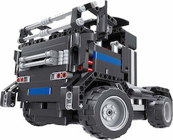 Qihui Mechanical Masters Block 2-In-1-Black Truck Τηλεκατευθυνόμενο Αυτοκίνητο