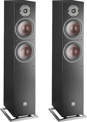 Dali Oberon 7 Paar Hi-Fi Lautsprecher Boden 180W 2 Anzahl von Fahrern B20xT34xH101.5cm. Schwarz