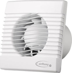 AirRoxy Prim 100 Wall-mounted Ventilator Bathroom 100mm White