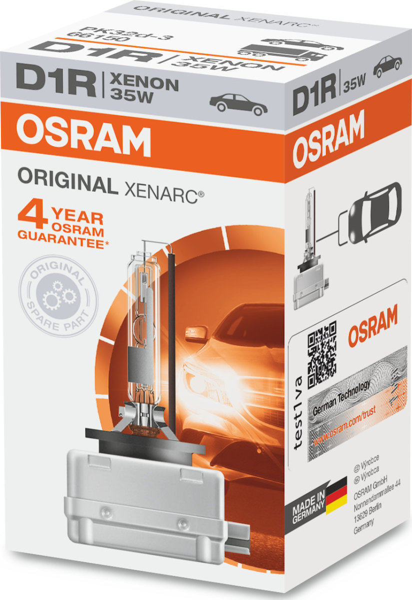 Osram D1R Xenarc Original 85V 1τμχ - Skroutz.gr