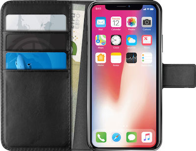 Puro Booklet Wallet Mαύρο (iPhone XR)