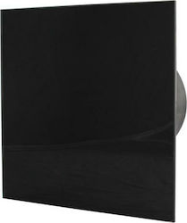 Mmotors MMP-100 Επιτοίχιος Εξαεριστήρας Μπάνιου 100mm Μαύρος