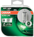 Osram H7 Ultra Life 12V 2τμχ