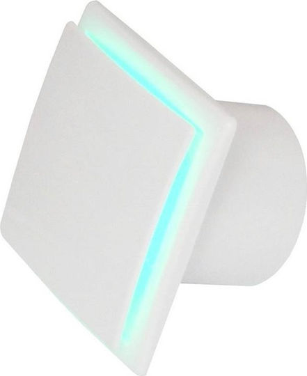 Mmotors OK-100 Wall-mounted Ventilator Bathroom 100mm Blue