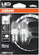 Osram Λάμπες Αυτοκινήτου LEDriving Premium Cool White P21/5W-BAY15D-1157 LED 6000K Ψυχρό Λευκό 12V 2W 2τμχ