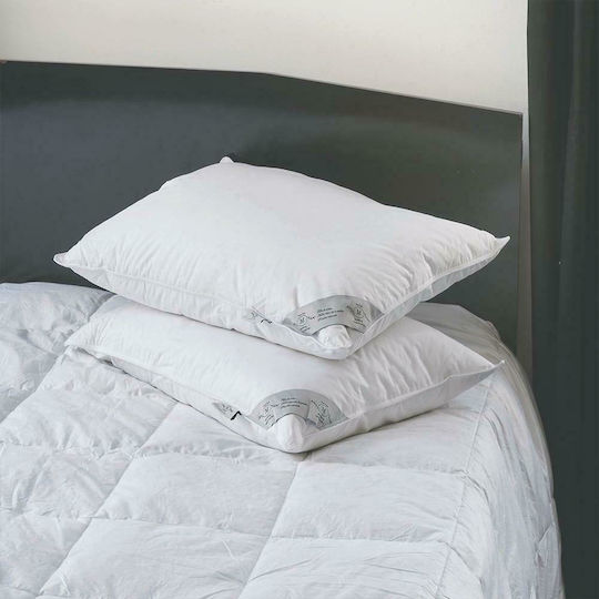 Makis Tselios Home Пухено Куинсайз с Пълнеж Microfiber 220x240бр Fiber Бял
