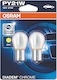 Osram Lămpi Autoturismului Diadem Chrome PY21W-BAU15s 12V 21W 2buc