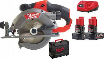 Milwaukee M12 CCS44-602X Kreissäge 2x6Ah mit Absaugsystem