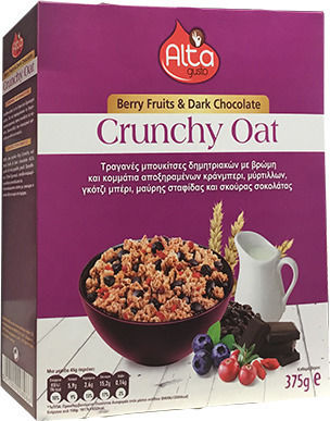 Alta Gusto Flocken Berry Fruits & Dark Chocolate 375gr