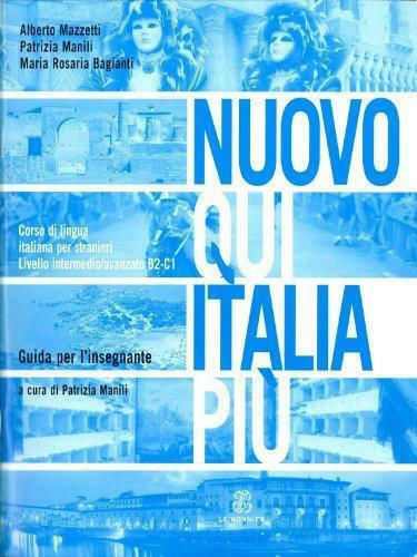 QUI ITALIA PIU GUIDA PER L'INSEGNANTE NUOVO