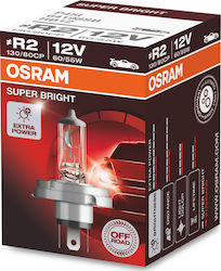 Osram Lămpi Autoturismului Super Bright Premium R2-P45t Halogen 12V 60W 1buc