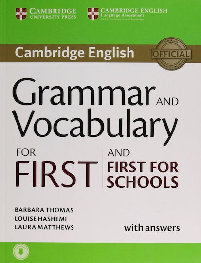 Cambridge Grammar & Vocabulary for Fce & Fce for Schools With Answers