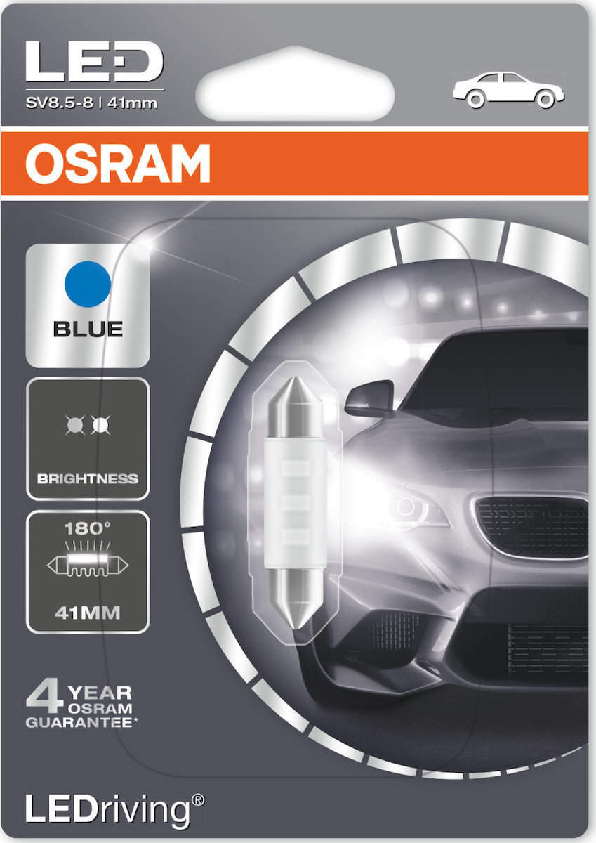 Osram C5W 31mm LEDriving Standard Blue 12V 1τμχ - Skroutz.gr