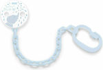 Nuk Chain Pacifier Elephant made of Plastic Baby Blue 10.750.590