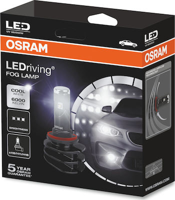 Osram H11/H16 LEDriving Fog Lamp Cool White Car H8 Light Bulb LED