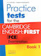 Cambridge English First Practice Tests 1 Student 's Book