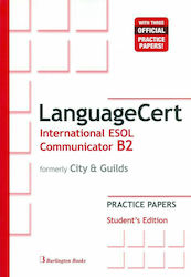 LANGUAGE CERT B2 INTERNATIONAL ESOL COMMUNICATOR STUDENT'S BOOK 2018