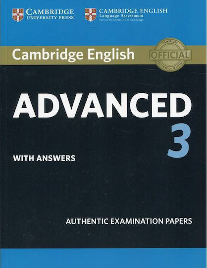 Cambridge English Advanced 3 Student 's Book W/a