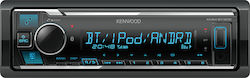 Kenwood Sistem Audio Auto 1DIN (Bluetooth/USB) cu Panou detașabil