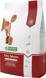 Nature's Protection Extra Salmon 2kg Ξηρά Τροφή για Ενήλικους Σκύλους χωρίς Σιτηρά με Ρύζι / Σολομό