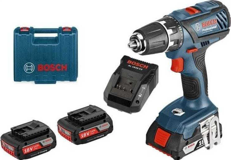 Bosch GSR 18-2-LI Plus 18V 2x2Ah | Skroutz.gr